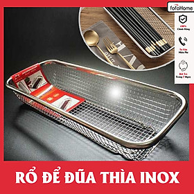 Giá Inox Úp Tô, Bát, Đĩa, Đũa Ráo Nước, Không Lo Tróc Sơn, Hạn Chế Diện Tích Gọn Gàng Tiện Lợi Sang Trọng Cho Nhà Bếp