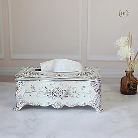 Mua Hộp đựng giấy Hoàng Gia Size To | HỘP ĐỰNG GIẤY CHỮ NHẬT DÀI SIZE TO ( Hàng có sẵn)