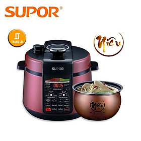 Nồi Áp Suất Điện Supor CYSB50YC520QVN-100 -5L (Đỏ)