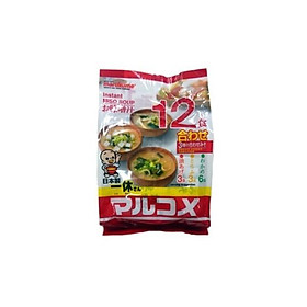 Súp Miso tổng hợp Marukome 12 gói 222g