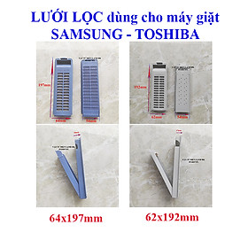 Mua Túi lưới lọc dùng cho máy giặt SAMSUNG TOSHIBA - Bộ hộp nhựa lọc rác sơ vải mg Sámung Tô