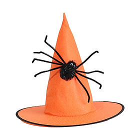 Witch Hat Cap Halloween Costume Accessory for Cosplay Masquerade Fancy Dress