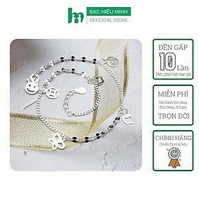 Lắc Chân Nữ - Bảo Hành Vĩnh Viễn ( Hàng Chính Hãng ) Bạc Hiểu Minh LC229