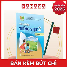 Sách Giáo Khoa Vở Bài Tập Tiếng Việt 2 - Tập 1 (Kết Nối) (Phiên Bản 2025) - Kèm Bút Chì