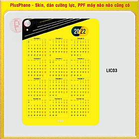 Mua Dán Skin lịch vạn niên cho máy tính bảng iPad Air 4  Air 5 10.9 inch