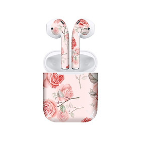 Mua Miếng dán skin chống bẩn cho tai nghe AirPods in hình thiết kế - atk232 (bản không dây 1 và 2)