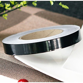 Cuộn chỉ dán viền trang trí  MÀU ĐEN 1cm ngang x dài 50m