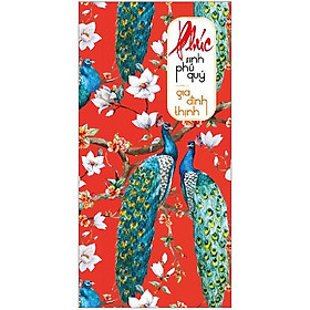 Xấp 10 Bao Lì Xì Chúc Mừng Năm Mới Mẫu Phúc Lộc Thọ