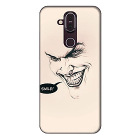 Tech Zone 77 Ốp lưng dành cho điện thoại Nokia 8.1 Smile