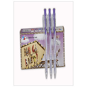 Bộ 6 Bút Bi TL-027 - Tím