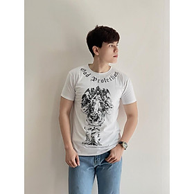 ÁO THUN CỔ TRÒN THIẾT KẾ HOA TIẾT SIÊU NGẦU,CHẤT LIỆU VÃI THOÁNG MÁT LANA FASHION