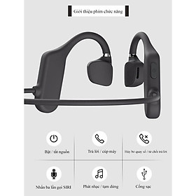 Mua Tai Nghe bluetooth truyền âm OPENEAR 6D (Đen)