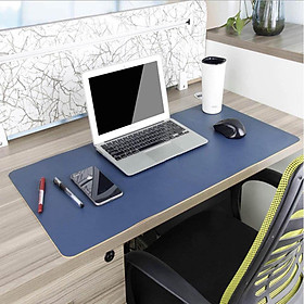 Thảm da trải bàn làm việc 2 mặt cỡ 40 x 80 cm Deskpad - Hàng nhập khẩu