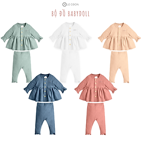 LE COON Bộ Đồ BABYDOLL COMFY 0 tháng-3 tuổi