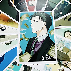 Bộ 20 tấm postcard Fugou Keiji: Balance:Unlimited Thám tử đại gia