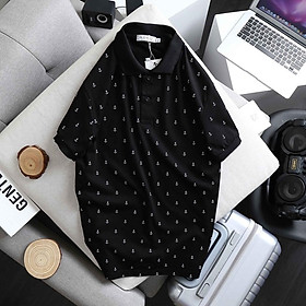 ÁO THUN CỔ TRỤ NAM ĐƯỢC THIẾT KẾ HỌA TIẾT TRÊN ÁO SIÊU SANG LANA FASHION