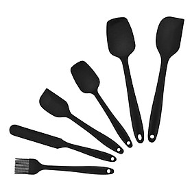 Bộ 6 Dụng Cụ Nấu Ăn Bằng Silicone Cách Nhiệt Chống Dính Tiện Dụng Cho Nhà Bếp