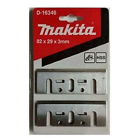 Bộ Lưỡi Bào Makita HSS 82mm D-16346 (bao gồm 2 lưỡi)