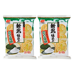 2 Gói Bánh Gạo Sanko Vị Rong Biển Nhật Bản (99.6g x 2)