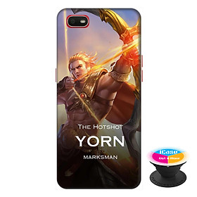 Ốp lưng điện thoại Oppo A1K hình YORN tặng kèm giá đỡ điện thoại iCase xinh xắn - Hàng chính hãng