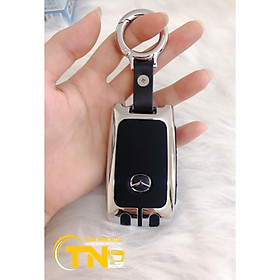 Ốp chìa khóa cho xe Mazda 3, CX3, CX30 mẫu mới nhất 2021 hợp kim 2 lớp sang trọng
