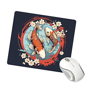 Mua Miếng Lót Chuột MousePad Cá Koi Capybara Vịt OFF Heo Trà Sữa Hoạt Hình Labubu dùng trong văn phòng  cao su chống truợt_ Hàng chính hãng
