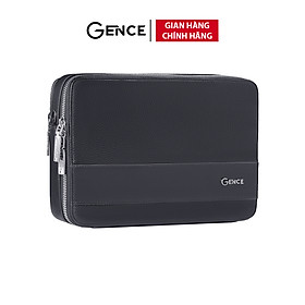 Túi Nam Đeo Chéo Cầm Tay GENCE TC05 Chất Liệu Da Bò Cao Cấp Màu Đen