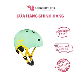 Mũ đội đầu cho bé Scoot and Ride màu Kiwi