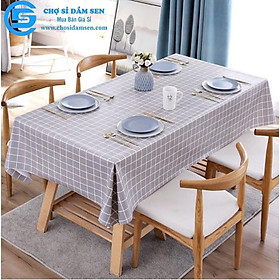 Mua Khăn trải bàn kẻ caro vintage bằng nhựa PVC chống thấm nước  trang trí bàn ăn  Background chụp ảnh dễ thương