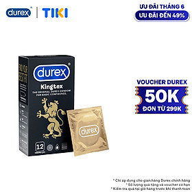 Bao cao su Durex Kingtex 12 bao