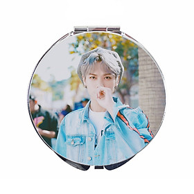 Gương mini Nine percent gương cầm tay hai mặt