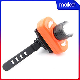 Led Xe Đạp Pha Trước Gắn Tay Lái Xe Đạp Led Q5 COB Với 2 Bóng Phụ (Hình Dạng Máy Ảnh) 1200mAh Chống Nước Sạc Điện MaiLee