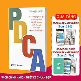 Hình ảnh PDCA - Tự Động Hóa Doanh Nghiệp Để Giải Phóng Lãnh Đạo Và Nhân Bản Doanh Nghiệp ( Tặng kèm sổ tay mục tiêu - kế hoạch )
