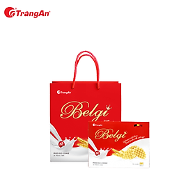 Thùng 8 Hộp Bánh Belgi Trứng Sữa Giòn, Hộp 333g, Bổ Sung DHA