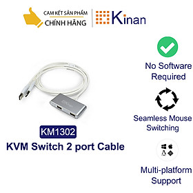 Mua Bộ chuyển đổi bàn phím chuột 2 cổng Kinan KM1302 dạng cable – Hàng chính hãng