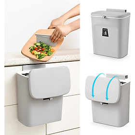 Mua THÙNG RÁC CÀI TỦ BẾP CÓ NẮP TRƯỢT THÔNG MINH SIZE L