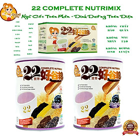 Combo 2 hộp bột ngũ cốc dinh dưỡng cao cấp 22 Complete Nutrimix