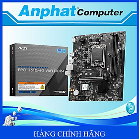 Mua Bo Mạch Chủ Main MSI PRO H610M-S WIFI DDR4 Socket LGA1700 - Hàng Chính Hãng