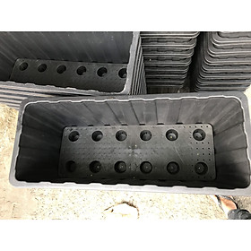 Khay Nhựa Cỡ Lớn Thông Minh Trồng Rau Sạch, Trồng Cây (KT:63x26x30cm)