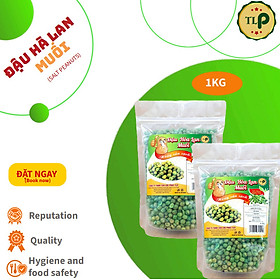 MẪU MỚI  1KG ĐẬU HÀ LAN MUỐI TÂN LỘC PHÁT - COMBO 2 BỊCH