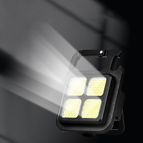 COB Flashlight Portable High Lumens Bright Light for Fishing Hiking Climbing