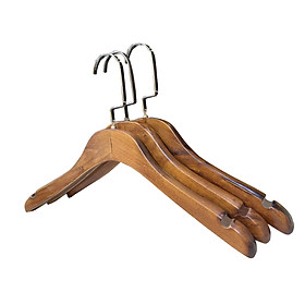 Mua Móc Áo Gỗ Vest Bản Dày  Móc Treo Váy Cưới  Treo Áo Vest Dài 38cm ( Bộ 10 Móc )