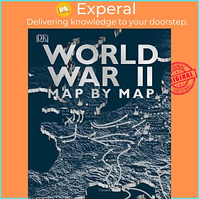 Sách - World War II Map by Map by Richard Overy (UK edition, hardcover)