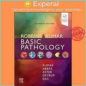 Sách - Robbins & Kumar Basic Pathology by Andrea T, M.D., Ph.D. Deyrup (UK edition, hardcover)