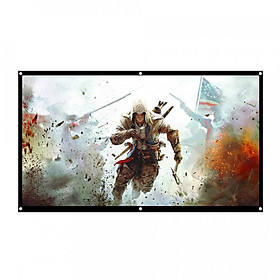 Màn Hình Máy Chiếu Di Động (Trắng) (84inch) (16:9)