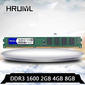 Thẻ Nhớ Máy Tính Ruiyl DDR3 1600MHZ 2GB 4GB 8GB RAM PC3-12800U 1600 MHZ 2G 4G 8G RAM 1.5V 240 Pins