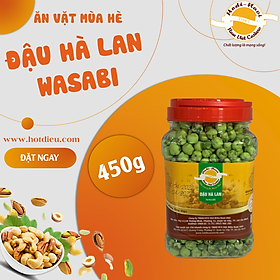 Đậu hà lan wasabi Hodi - Navi hũ quai xách 450g, cay, giòn, ngon miệng