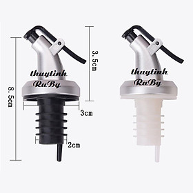 Mua Bộ 2 chai thủy tinh đựng thực phẩm 500ml  chai chiết dầu ăn có nút chiết rót tiện lợi  chai đựng gia vị