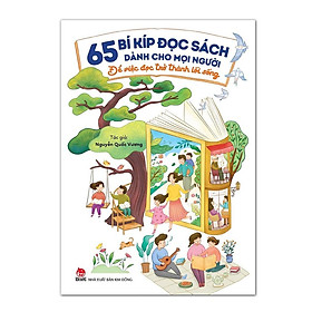 Hình ảnh Sách - 65 Bí Kíp Đọc Sách Dành Cho Mọi Người - Để Việc Đọc Trở Thành Lối Sống - Kim Đồng