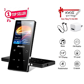 Mua Máy Nghe Nhạc Ruizu D51 - Bộ Nhớ Trong 8Gb  Bluetooth 5.1  Loa Ngoài  Nhạc Lossless  Xem Video  Đa Định Dạng MP3 WAV APE WMA FLAC OGG Văn Bản Hình Ảnh  Màn hình 1.8  Pin Lithium 400mAh 10 Tiếng  Hỗ Trợ Thẻ Nhớ Ngoài 128Gb - Hàng Chính Hãng